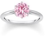 Thomas Sabo TR2474-051-9-54 Silver Ring with pink Stone in Brilliant-cut Ladies, női