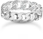 Thomas Sabo TR2500-051-14-56 Ring - Kettenglieder weiße Steine silber Damen, női
