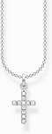 Thomas Sabo KE2069-051-14-L38V Silver necklace cross pavé , női