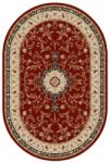 Delta Carpet Covor Oval, 50 x 80 cm, Grena, Model Lotos (LOTUS-523-210-O-0508) Covor