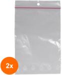 Vetro Design Set 2 x 100 Pungi Zip, 85 x 120 mm (TEV-2xVTR-1425-80X120-100)