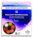 KOH-I-NOOR Set Acuarela, 48 Culori Stralucitoare (KH-K174 507-4-48)