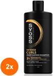 Syoss Set 2 x Sampon Syoss Intense Curls, pentru Par Carliontat / Ondulat, 440 ml