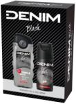 Denim Caseta Cadou Barbati Denim Black, Deodorant 150 ml, Gel Dus 250 ml