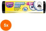 Parex Set 5 x 30 Saci Menajeri Parex Clasic Negri, 35 l (ROC-5xMAG1017126TS)