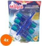 Mike Set 4 x Odorizant Toaleta, Mike, La Magie Eucalipt, 3 x 40 g (ROC-4xMKMORO0142)