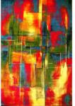 Delta Carpet Covor Dreptunghiular, Kolibri Abstract, 200 x 300 cm, Multicolor, Model 11023/192 (KOLIBRI-11023-192-23) Covor