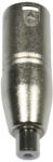 ADJ AC-A-XM3/RF XLR 3 pol M-RCA F XLR-RCA адаптер (1613000016)