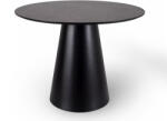  ANGEL 100 kerek étkezőasztal - szürke / fekete (10000013744)