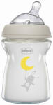 Chicco Csecsemő palack üveg Natural Feeling 250ml semleges 0m+