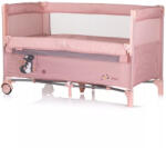 Chipolino Relax multifunkciós utazóágy - Pink Marshmellow