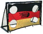 POWER SHOT Fekete focikapu (1, 8 x 1, 2m) + lövőfal Németország 180 CM fekete|sárga|vörös