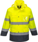 Portwest S162 - Hi-Vis Lite 3 az 1-ben kabát (PW-S162YNRXXXL)