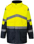 Portwest S760 - Hi-Vis kéttónusú lélegző kabát (PW-S760YNRXL)