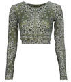 Arizona Love Hosszú ujjú pólók THE CROPPED TOP YOGA Keki EU L