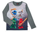 LEGO® Hosszú ujjú pólók LWTAYLOR 610 - T-SHIRT L/S Fekete 116 cm