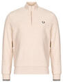 Fred Perry Pulóverek HALF ZIP Bézs EU S