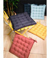 Today Székpárna Assise Matelassée 40/40 Polyester Paon Spirit Garden 22 Tengerész 40x40 cm