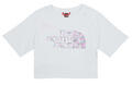 The North Face Rövid ujjú pólók Girls S/S Crop Easy Tee Fehér 6 Jahre