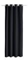 Today Függönyök és árnyékolók TODAY COTON Fekete 140x250 cm