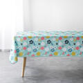 Douceur d intérieur Asztalterítő NAPPE RECTANGLE 150 x 240 CM POLYESTER IMPRIME LILY MENTHE Sokszínű 150x240 cm