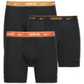 Nike Boxerek EDAY COTTON STRETCH BOXER BRIEF 3PK Fekete EU S