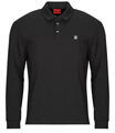 HUGO Hosszú ujjú galléros pólók Dargenpolo Fekete EU M