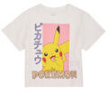 NAME IT Rövid ujjú pólók NKFNABINA POKEMON SS LOOSE TOP BFU Fehér 7 Jahre