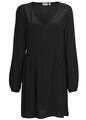 VILA Rövid ruhák VIFINI L/S SHORT DRESS Fekete DE 32
