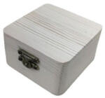  Family doboz fa natúr 8x8x4, 5cm