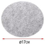  Family alátét kerek 17cm világosszürke 4db-os