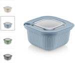  Family ételtároló 600ml csíkos 4f. szín