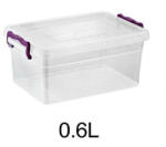  Family tároló doboz csatos műa. 0, 6l