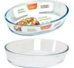 Family Collection hőálló sütőtál ovális üveg 1, 6L 26X18X6CM