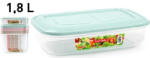  Family ételtároló doboz szögletes műa. 1, 8l