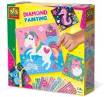 Ses Creative Set creativ de pictura pentru copii cu diamante si animale fericite (14701) - kidostore
