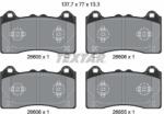TEXTAR Set placute frana TEXTAR 2660501 (2660501)