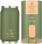 Estia Home Art Travel Cup Save the Aegean Reciclabil Pahar Termos Oțel inoxidabil / Plastic Fără BPA 300ml Forest Spirit cu Pai 01-22877 (01-22877)