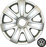 Croatia Cover Set Capace Roți Auto 14" Cu Emblemă VW Polo 6R Argintii 4 Bucăți CC. 224/VW1405 (CC.224/VW1405)