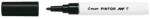 Pilot Marker cu vopsea Pilot Pintor F diverse culori 1 mm varf rotund negru (PSW-PT-FB)
