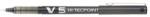 Pilot Set 12 rollere Pilot V5 Hi-Tecpoint diverse culori 0.5 mm cu capac negru (PBX-V5B-P)