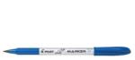 Pilot Set 10 markere permanente Pilot Begreen diverse culori 0.6 mm varf rotund pentru CD/DVD albastru (PSCA-EFCD-L-BG-P)
