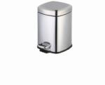 PLASTOR Cos de gunoi patrat din inox cu pedala 20 l (PL38728) - dacris Cos de gunoi