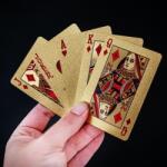 GadgetMaster Arany pókerkártya