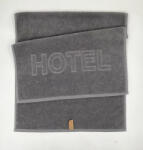 INFINIZA Hotel Logós Színes Törölköző Szett - Szürke - 70x140 és 50x100 cm