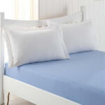 Infiniza ELY Gumis jersey lepedő - világoskék - 160 x 200 cm