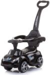 Chipolino Turbo bébitaxi levehető tolókarral - Fekete