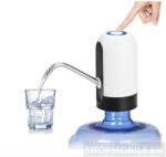 Planet Tech Помпа за вода електрическа, Автоматична, usb, Бутилки до 20 литра, Бял/Черен (13228)