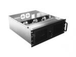 Lanberg 19'/4U ATX 520/12 Rack szerver ház (SC01-5204-12B) (SC01-5204-12B)