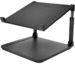 Kensington SmartFit Riser Notebook Állvány - Állítható, 15, 6" Laptopoknak, Fekete (K52783WW)